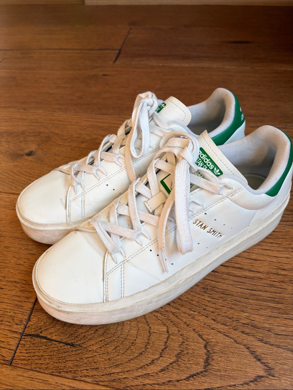 Adidas Stan Smith Platform Classic Sneakers, Women's Size 9.5